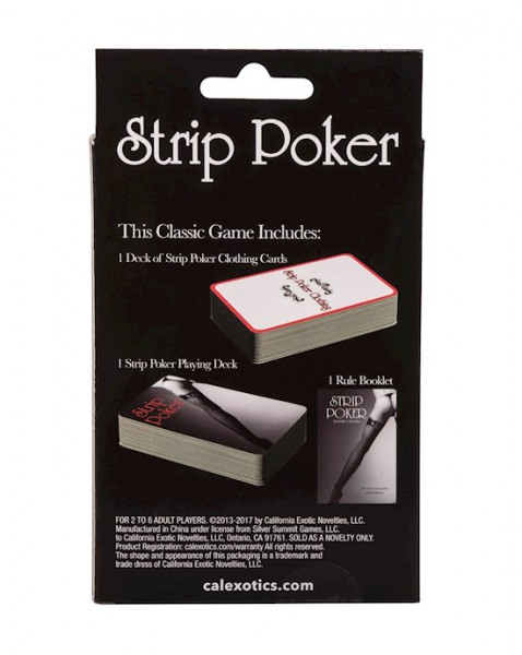 Strip Poker - Card Game - Multi-colored