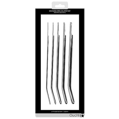 Metal Urethral Sounding Set x5