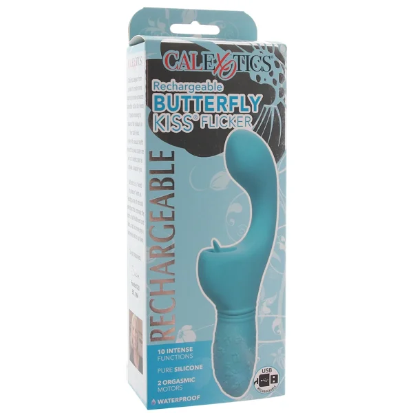 Rechargeable Butterfly Kiss Flicker Vibrator