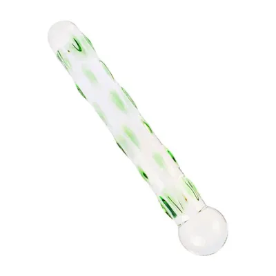 Lucent Leafdrop Glass Massager