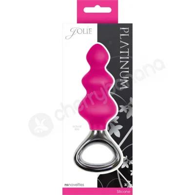 Jolie Platinum Pink Medium Butt Plug