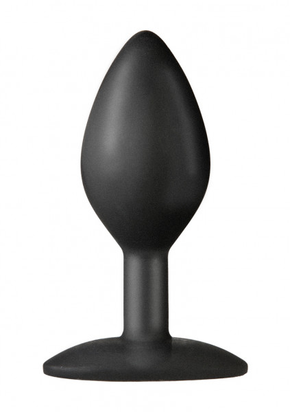 The Minis Spade - Medium - Black - Male Butt Plug