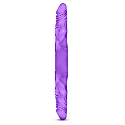 B Yours 14 Double Dildo Purple