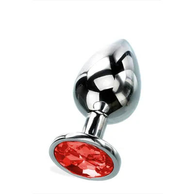 Curious Candy January 2 7 Garnet Birthstone Butt Plug with Jewel