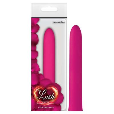 Lush Tulip Pink 14 cm 5 5 USB Rechargeable Vibrator