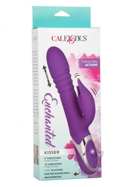 Enchanted Kisser Purple Rabbit Style Vibrator — image 7 of 8