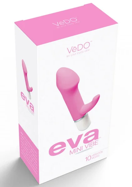 VeDO Eva Mini Vibrating Clitoral and G-Spot Vibrator - 'Orgasmic Orchid'