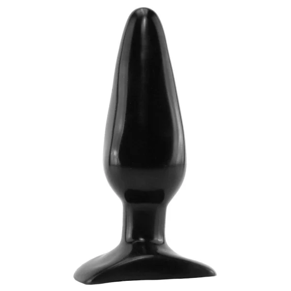 Classic Smooth Butt Plug Medium Black