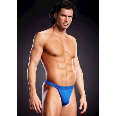 Performance Microfiber Thong Blue Lxl