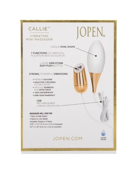 Callie™ by Jopen® - Vibrating Mini Bullet