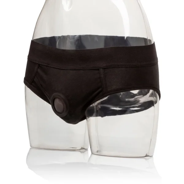 Packer Gear Silicone Packing Penis 4" / 10.25 cm By CalExotics - Coffee