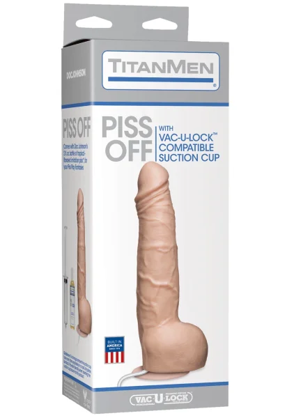 Titanmen - Pissoff w/Suction Cup Vanilla