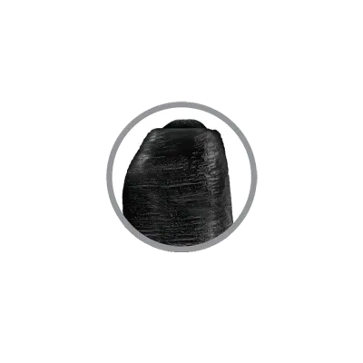 Pipedream Products King Cock 6 Uncut Cock Black