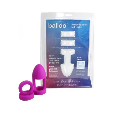Extreme Bondage Gear Balldo Set Purple