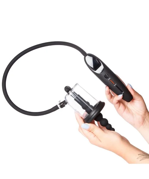 Bondara Pucker Up Automatic Anal Pump with Beaded Plug