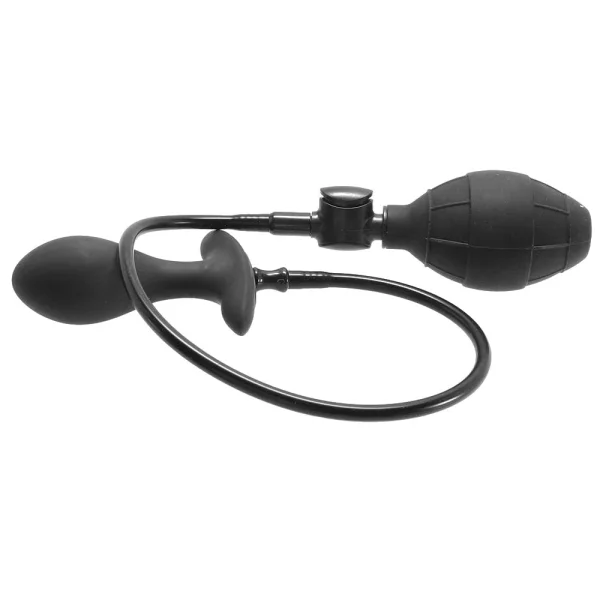 Weighted Silicone Inflatable Plug, Large