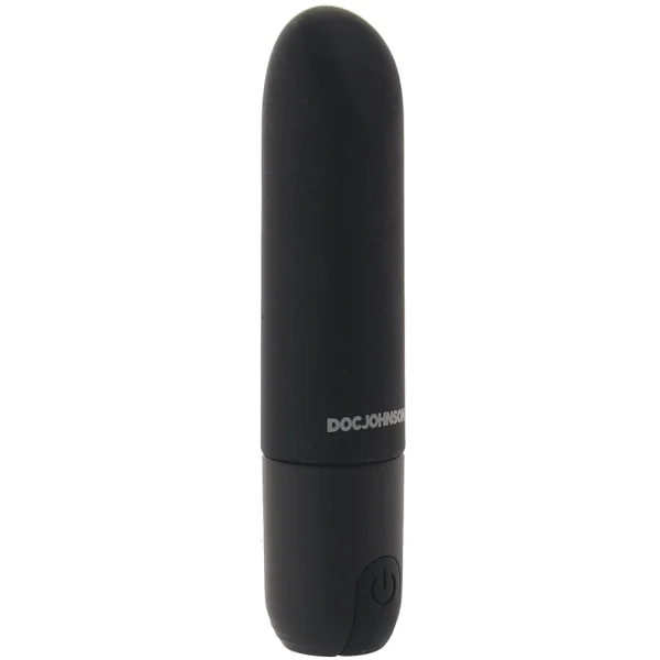 In A Bag Silicone Rechargeable Bullet Vibrator By Doc Johnson - Black