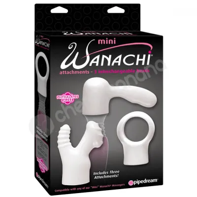 Mini Wanachi Massager White Head Attachments