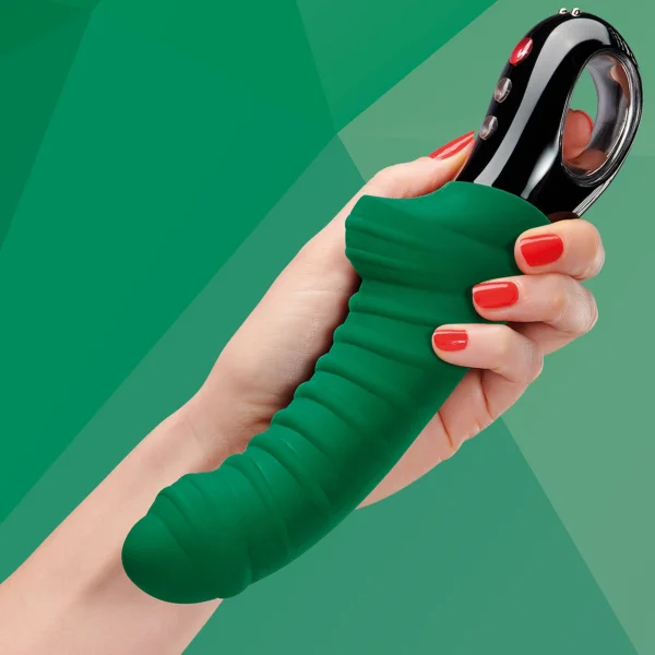 Fun Factory JEWELS TIGER G5 Silicone Waterproof Vibrator - Emerald