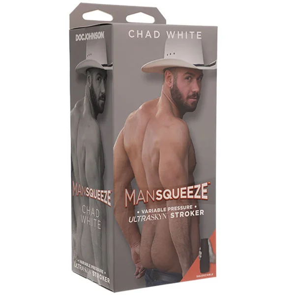 Man Squeeze - Chad White - ULTRASKYN Stroker - Ass — image 11 of 15
