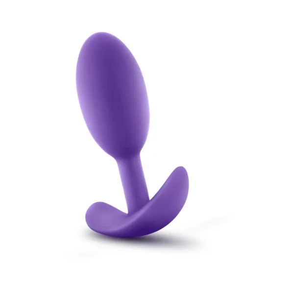 Luxe Wearable Vibra Slim Plug Medium Purple