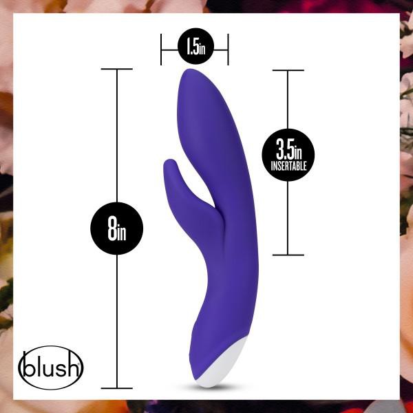 Blush Hop Jessica Rabbit Rechargeable Dual Stimulating Vibrator