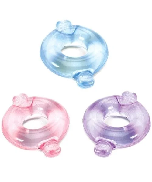 Elastomer Blue-purple-pink Set