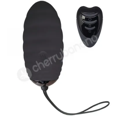 Adrien Lastic Ocean Breeze Black 10 Speed Rechargeable Vibrating Egg