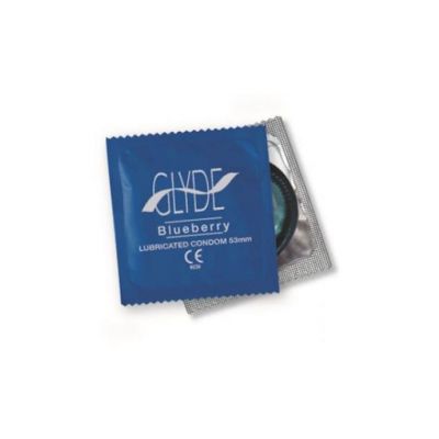Glyde Ultra Condoms Blueberry 10 Pack