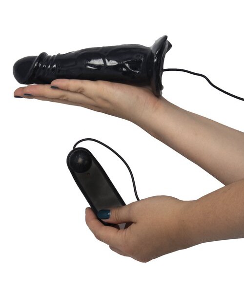 Unisex Hollow Strap-On Vibrator And Extender - 6 Inch — image 6 of 7
