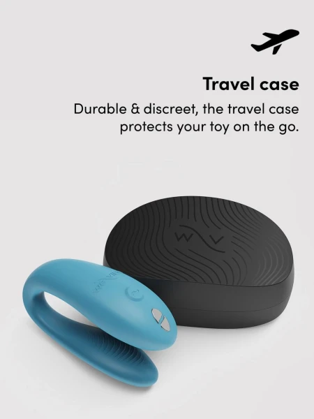 We-Vibe Sync Go App Controlled Rechargeable Clitoral and G-Spot Vibrator