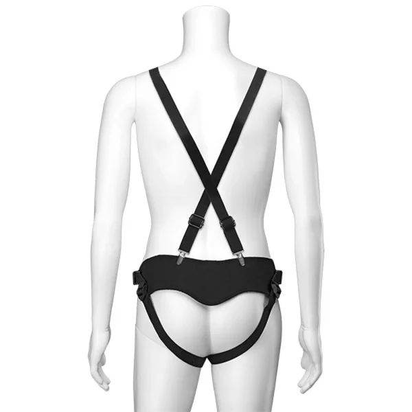 Vac-u-lock Suspender Harness With Plug Black