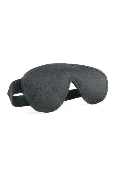 Non-Leather Padded Blindfold Black