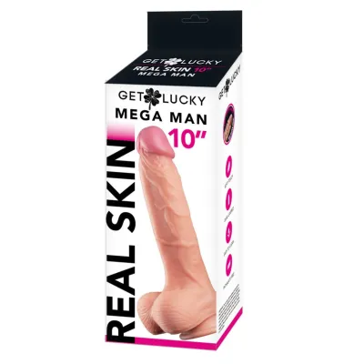 Get Lucky 10 Inch Mega Man Dildo