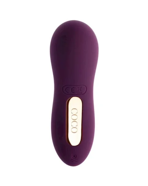 Share Satisfaction Coco Suction Vibrator - Purple