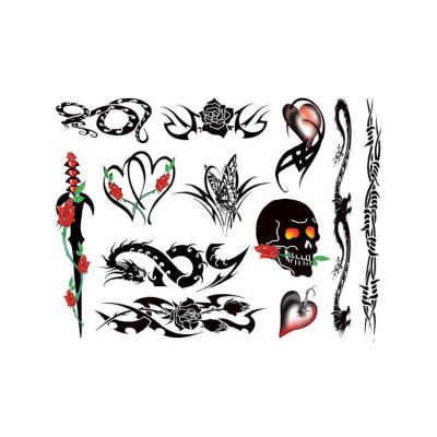 Tattoo Set Punk Bitch