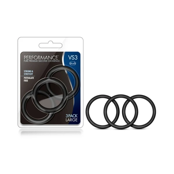 Performance - Vs3 Pure Premium Silicone Cockrings - Large — image 13 of 13