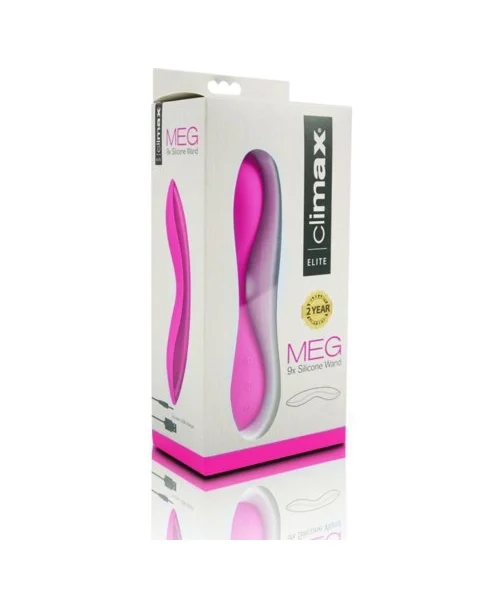 Climax Elite Meg 9X Silicone Vibe Pink