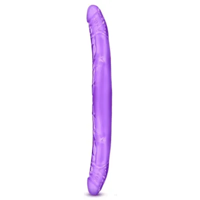 B Yours 16 Double Dildo Purple