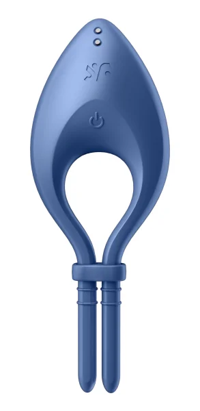 Satisfyer Bullseye Blue App Controlled Adjustable Vibrating Cockring