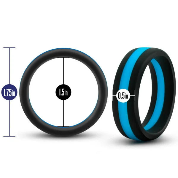 Blush Novelties Performance Go Pro Silicone Cock Rings