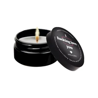 Kama Sutra Massage Candlei F cking Love You Vanilla Creme 2 Oz