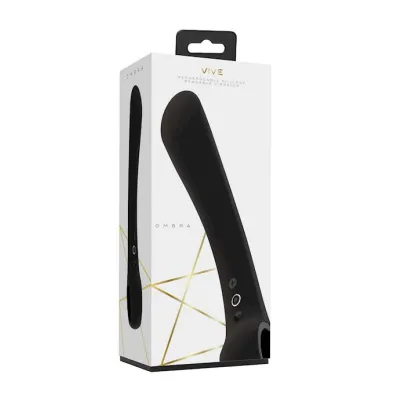 Ombra Bendable Vibrator Black 8 Inch