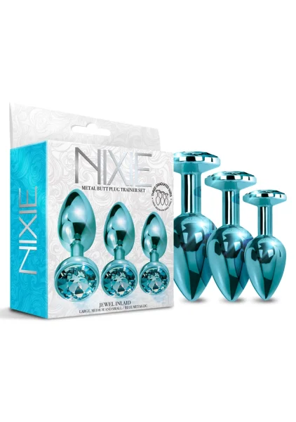 Nixie Metal Butt Plug Trainer Set