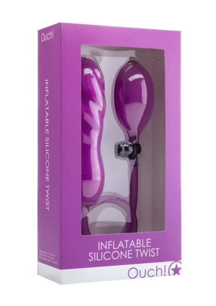 Inflatable Silicone Twist Purple