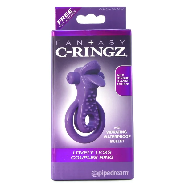 Fantasy C-Ringz  Lovery Licks Couple Ring