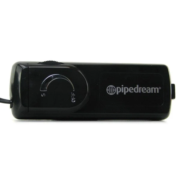 8" Vibrating Hollow Strap-On
