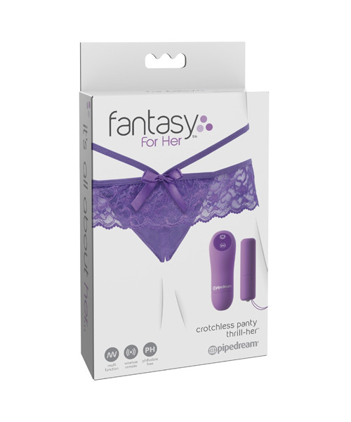 Fantasy For Her Crotchless Panty Thrill-Her