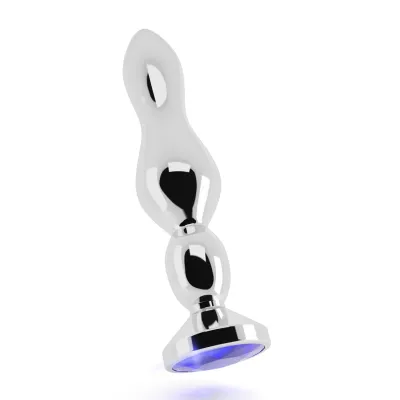 Rich R4 Silver Plug 4 8 Inch Purple Sapphire