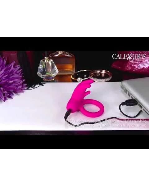 CalExotics Triple Clit Flicker Cock Ring